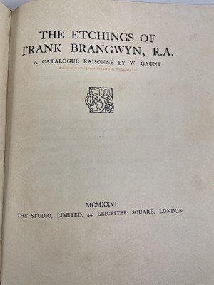 Lot 367 - FRANK BRANGWYN. 'The Etchings of.....'