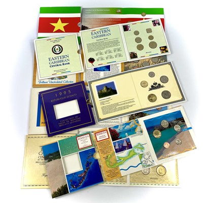 Lot 127 - West Indies Uncirculated Coin Sets (x7).