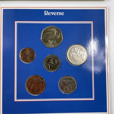 Lot 129 - British Commonwealth Uncirculated Coins Sets (x9).