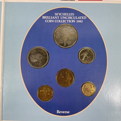 Lot 129 - British Commonwealth Uncirculated Coins Sets (x9).