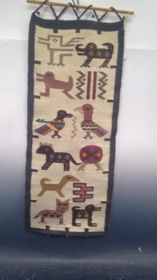 Lot 54 - A Tapestry, in an Animal design. The piece...