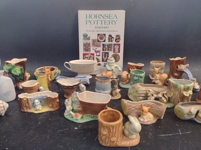Lot 89 - Horsea Fauna ceramics and other ceramics, list...