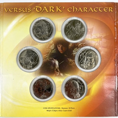 Lot 132 - New Zealand Uncirculated Bank Note and Coin Sets (x5) Including Lord of the Rings interest.