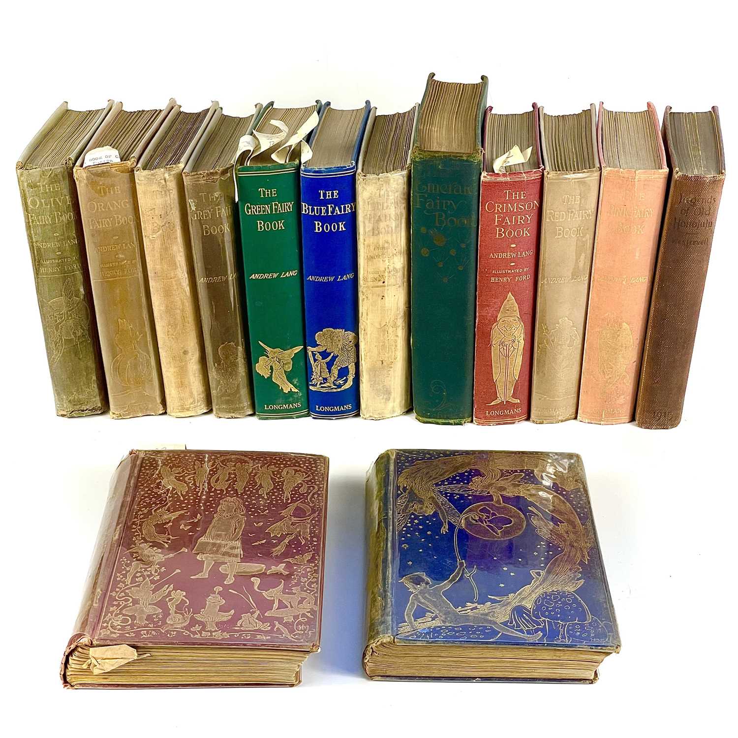 Lot 442 - RUTH MANNING-SANDERS. Thirteen 'Fairy Books' by Andrew Lang'.