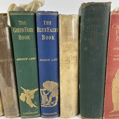 Lot 442 - RUTH MANNING-SANDERS. Thirteen 'Fairy Books' by Andrew Lang'.