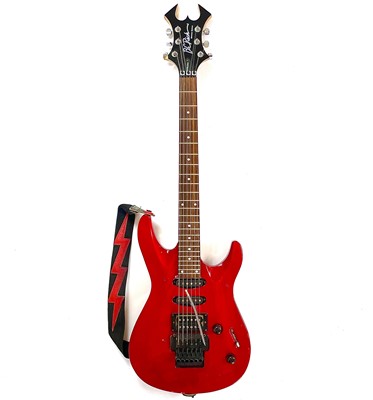 Lot 110 - An early 1990s 'Washburn' KC90 electric guitar.