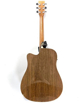 Lot 95 - A 'Tanglewood' DBT DCE OV electro acoustic guitar.