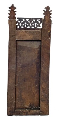 Lot 111 - Three sections of oak panelling, 17th century.