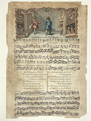 Lot 414 - Engraved Sheet Music.