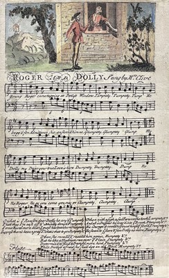Lot 414 - Engraved Sheet Music.