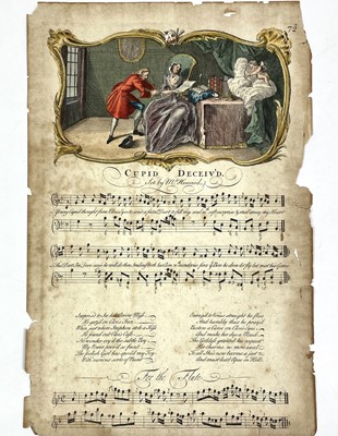 Lot 414 - Engraved Sheet Music.