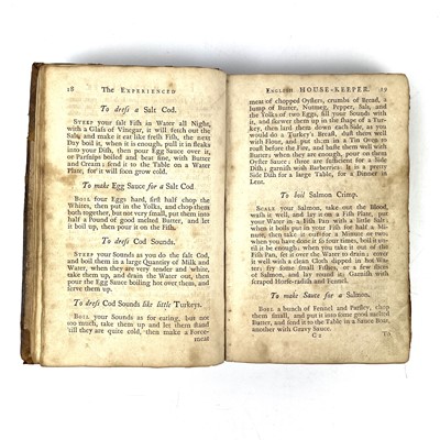 Lot 241 - ELIZABETH RAFFALD. 'The experienced English house-keeper...'
