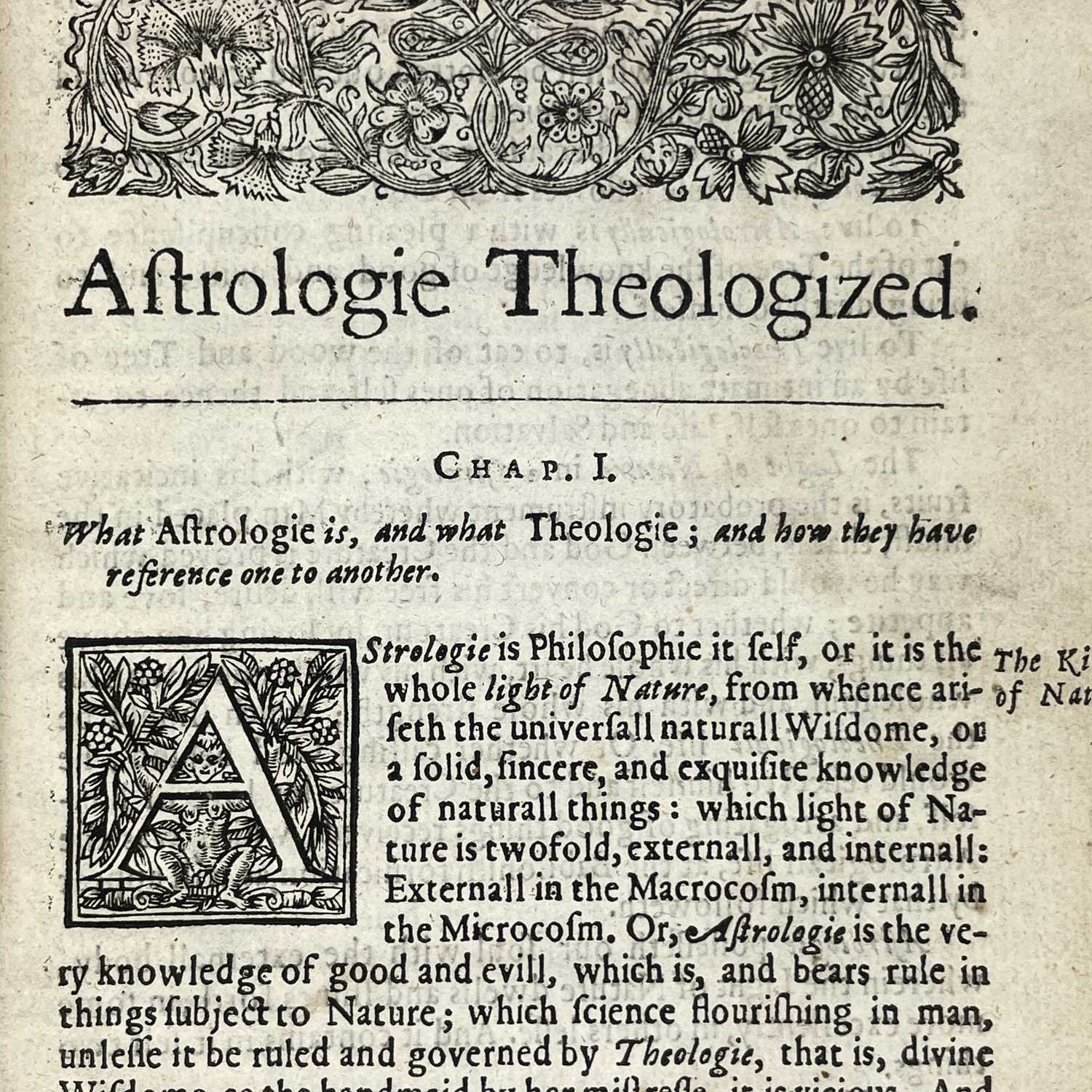 Lot 239 - VALENTINE WEIGELIUS. 'Astrologie Theologized.