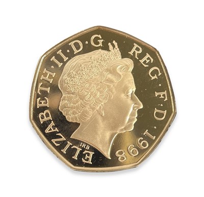 Lot 143 - Great Britain Gold 50 pence 50th Anniversary of the NHS.