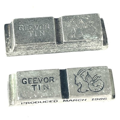 Lot 177 - Five Geevor Tin limited edition commemorative...