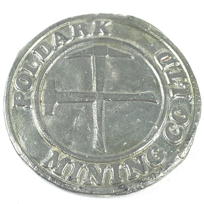 Lot 178 - A Poldark Mining Co Ltd circular ingot,...