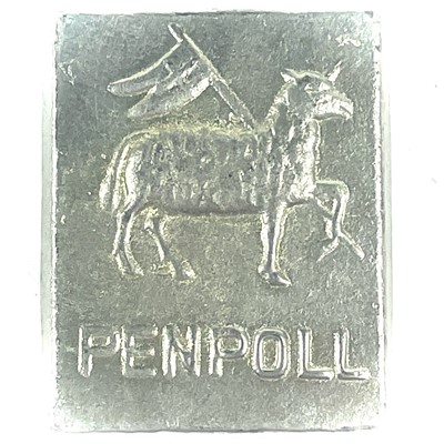 Lot 179 - A Penpoll copy Cornish tin ingot, 5 x 4cm.