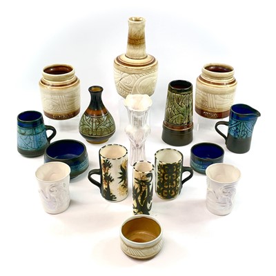 Lot 910 - A collection of Celtic pottery, including...