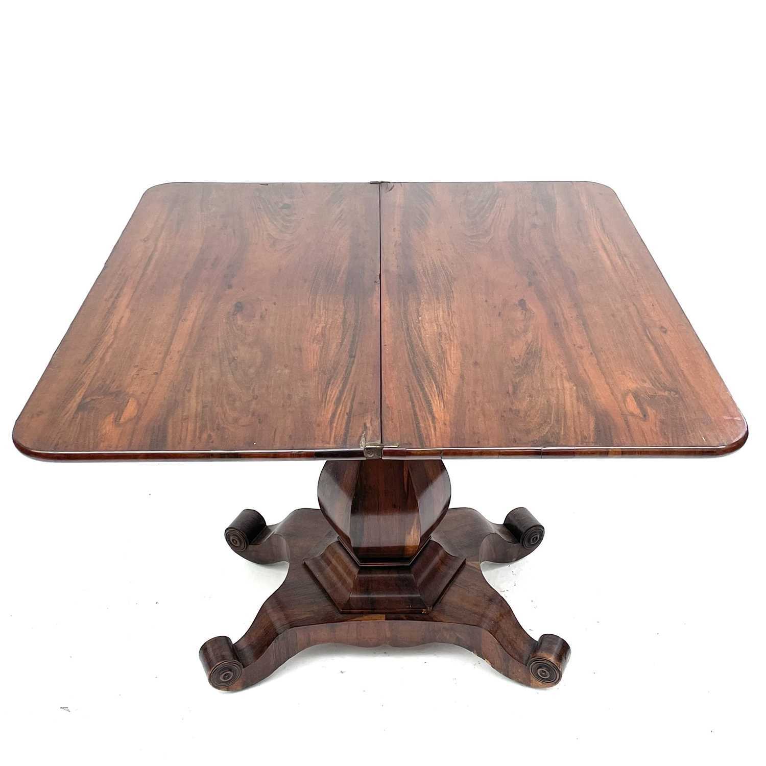 Lot 1816 A pair of early Victorian rosewood tea