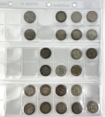 Lot 238 - Great Britain 6d Sixpence Coins Ranging from 1787 to 1970