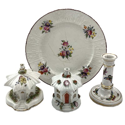 Lot 896 - An early Victorian Staffordshire porcellaneous...