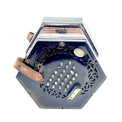 Lot 12 - A Lachenal 48 button concertina.