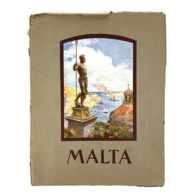 Lot 392 - Edward Caruana Dingli. 'Malta: The Colour and Life of Malta from Original Paintings'.