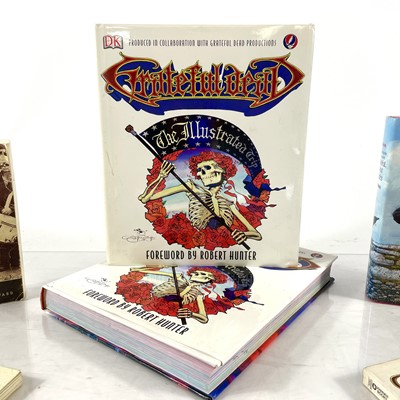 Lot 122 - THE GREATFUL DEAD. Seven books of which one is inscribed and signed by the artist 'Hyman Segal'.