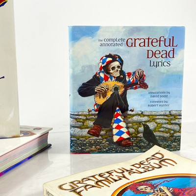 Lot 122 - THE GREATFUL DEAD. Seven books of which one is inscribed and signed by the artist 'Hyman Segal'.