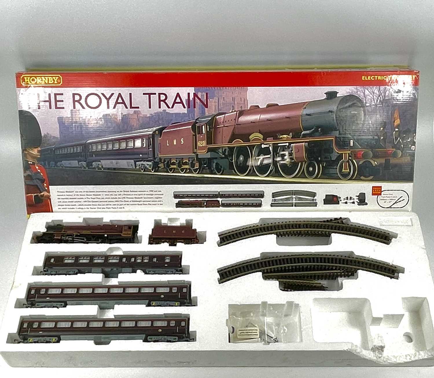 Lot 602 - Hornby Model Railway 00 Gauge "The Royal Train" Presentation Set, R1057.