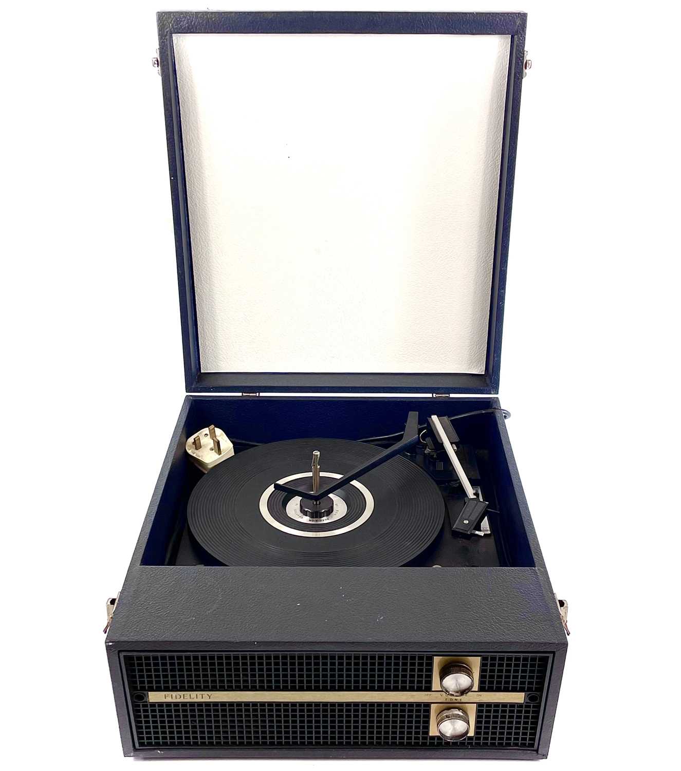 Lot 136 A 1970s Fidelity Portable Record Player lot-136-a-1970s-fidelity-portable-record-player
