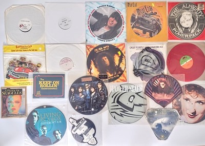 Lot 104 - PICTURE DISCS and COLOUR VINYL. Nineteen various presses.