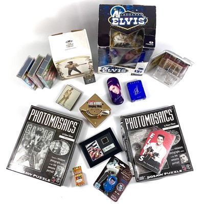 Lot 108 - ELVIS PRESLEY. A collection of memorabilia.