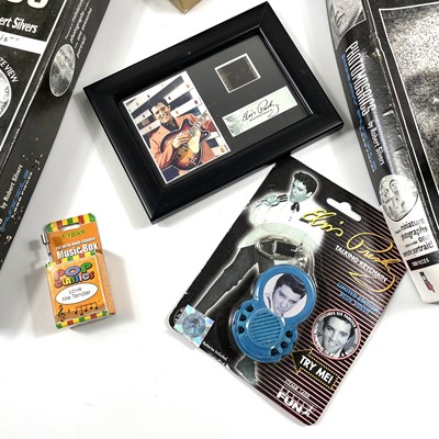 Lot 108 - ELVIS PRESLEY. A collection of memorabilia.