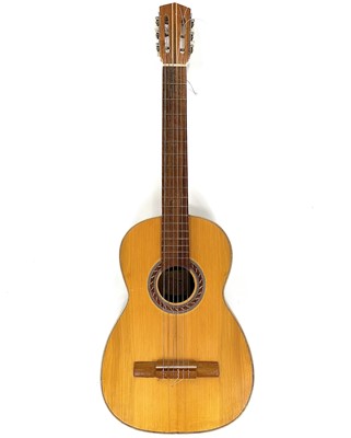 Lot 143 - A 1960s 'Roca' Spanish Flamenco guitar.