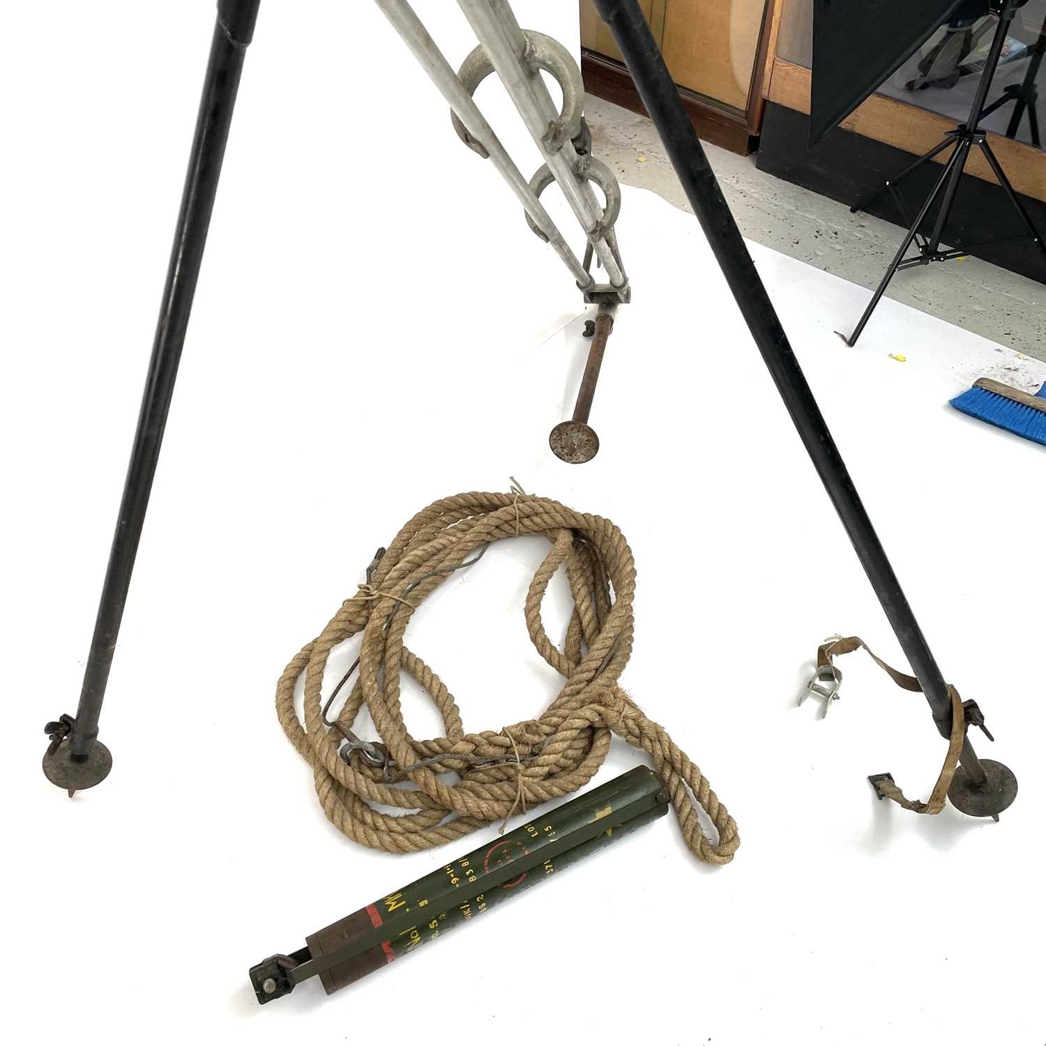 Lot 510 A Breeches buoy line throwing rocket