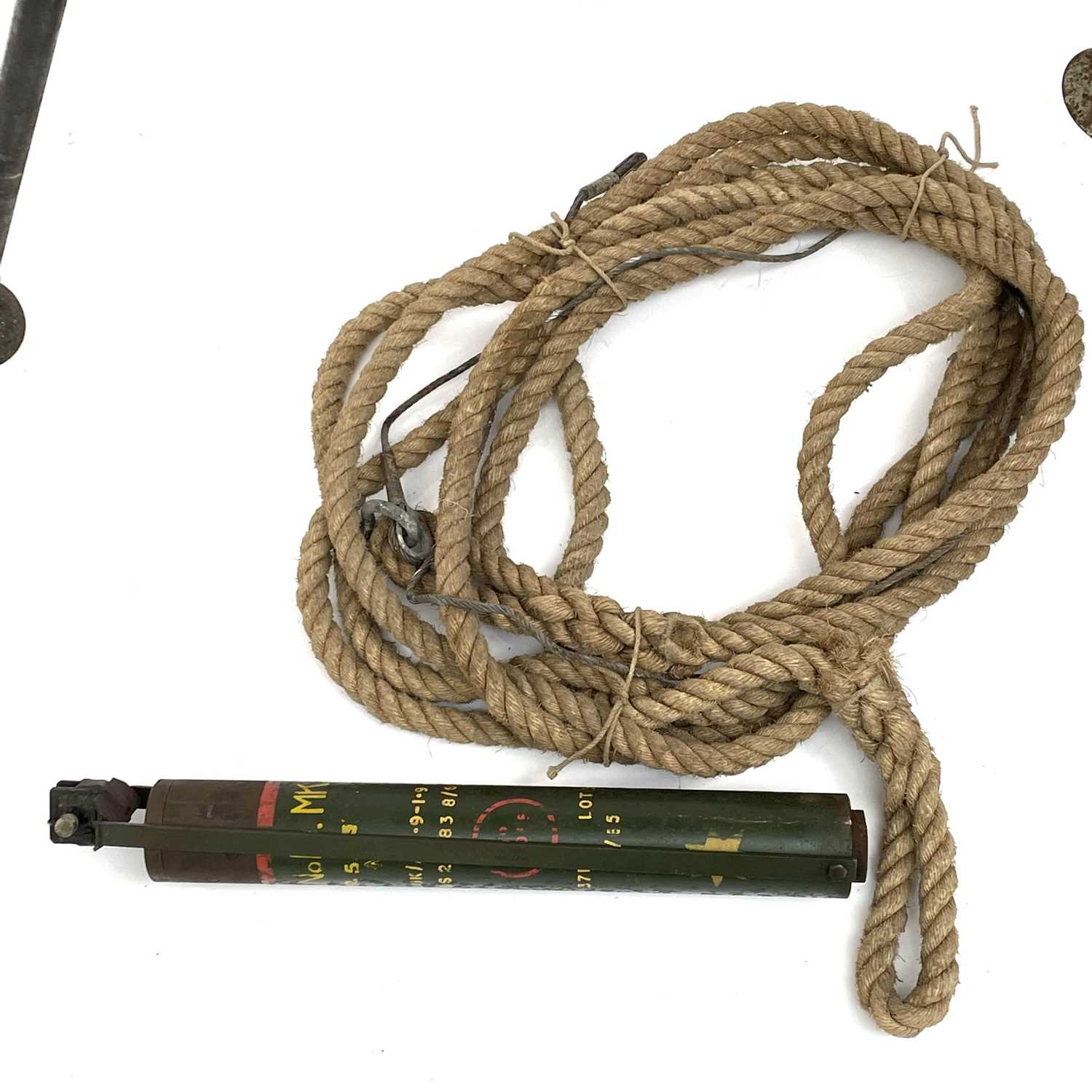 Lot 510 - A Breeches buoy line throwing rocket