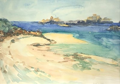 Lot 427 - John MILLER (1931-2002) Sea & Sand Pencil and...