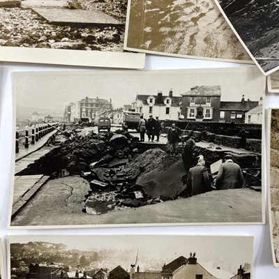 Lot 925 - Cornwall Interest: Penzance Photos - 1963 Storms/Floods.