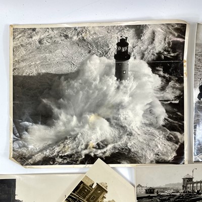 Lot 925 - Cornwall Interest: Penzance Photos - 1963 Storms/Floods.