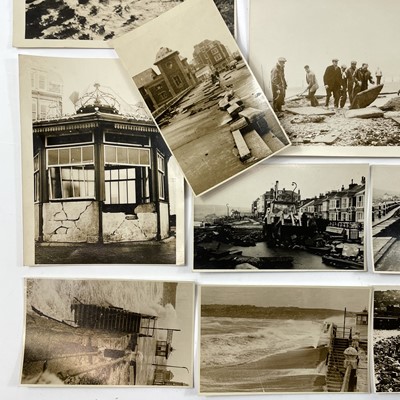 Lot 925 - Cornwall Interest: Penzance Photos - 1963 Storms/Floods.