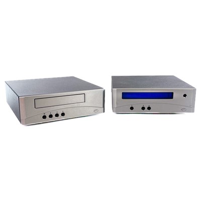 Lot 117 - A silver Resolution Audio Opus 21 CD player.