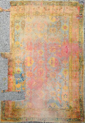 Lot 1243 - A Turkish Ushak carpet, West Anatolia, circa 1890