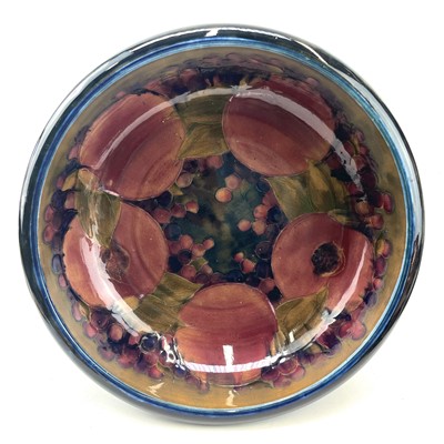 Lot 919 - A Moorcroft pomegranate pattern bowl,...