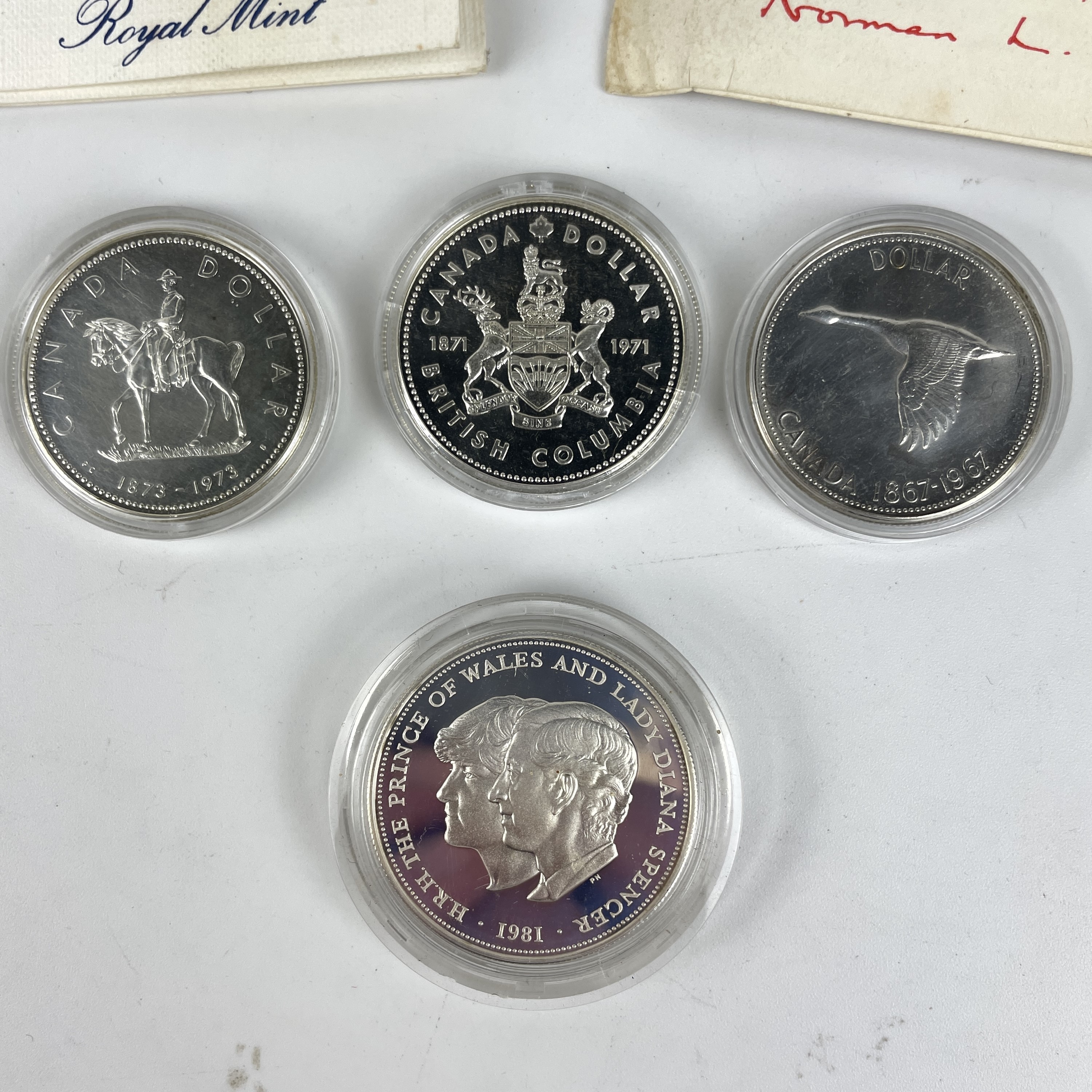 Lot 230 Silver Great Britain Crowns Canada Dollars lot-230-silver-great-britain-crowns-canada-dollars