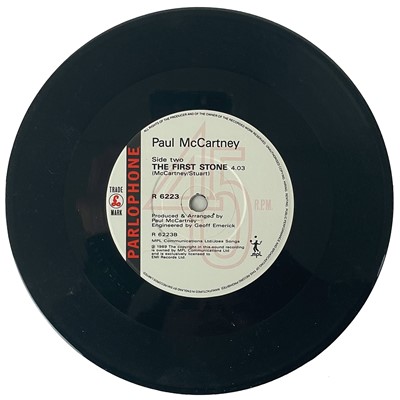 Lot 43 - The Beatles. The mother load of one hundred and forty-eight 7" singles, including solo work.