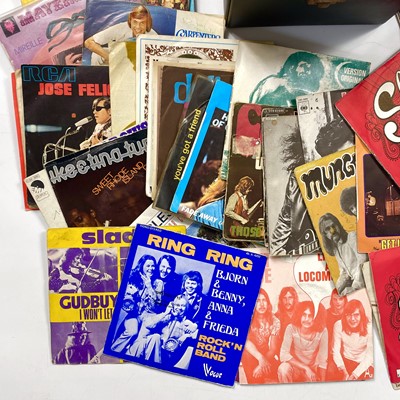 Lot 186 - FORTY 7" SINGLES.