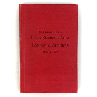 Lot 231 - 'Bartholomew's Handy Reference Atlas of London'.