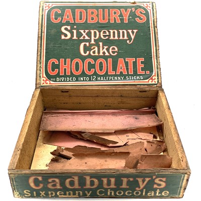 Lot 166 - An early 20th century Cadbury's Sixpenny Cake...