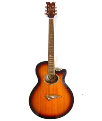 Lot 258 - A 'Dean' Patec VS electro acoustic guitar.